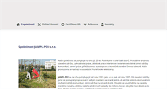 Desktop Screenshot of jampl.cz